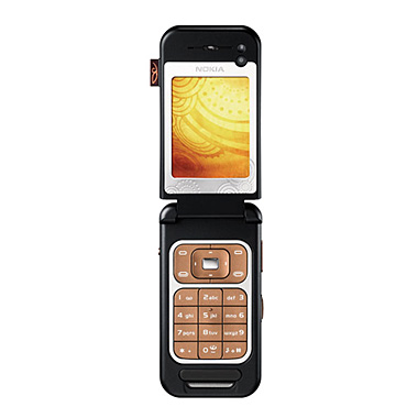 Мобильный телефон Nokia 7390 black/bronze