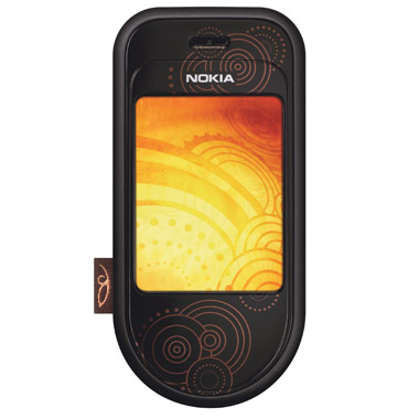 Мобильный телефон Nokia 7373 black chrome
