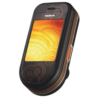 Мобильный телефон Nokia 7373 black chrome