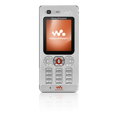 Мобильный телефон Sony Ericsson W880i серебристый