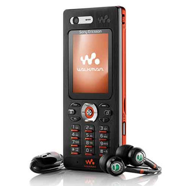 Мобильный телефон Sony Ericsson W880i черный