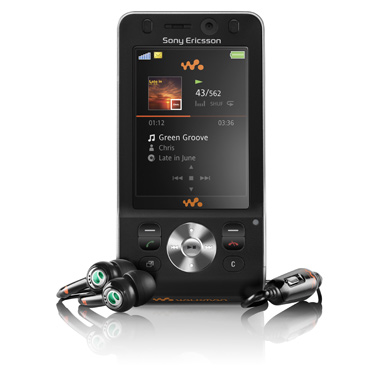 Мобильный телефон Sony Ericsson W910i черный