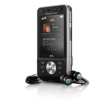 Мобильный телефон Sony Ericsson W910i черный