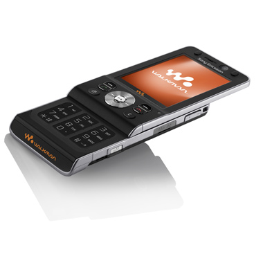 Мобильный телефон Sony Ericsson W910i черный