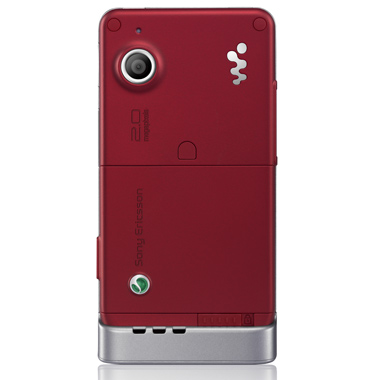 Мобильный телефон Sony Ericsson W910i красный