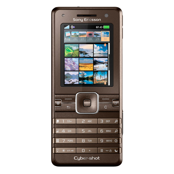 Мобильный телефон Sony Ericsson K770i коричневый