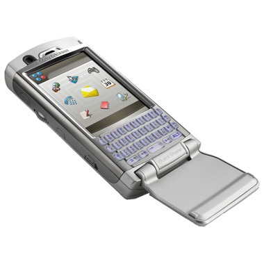 Смартфон Sony Ericsson P990i серебристый