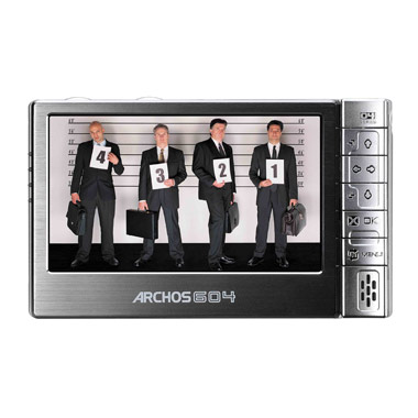 Портативная аудиосистема Archos 604 (30Gb)