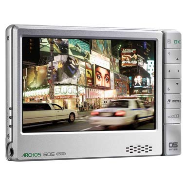 Портативная аудиосистема Archos 605 WiFi 160 Gb