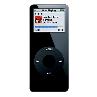 Плеер MP3 Apple iPod NANO 1Gb черный