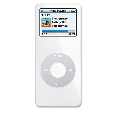 Плеер MP3 Apple iPod NANO 1Gb белый