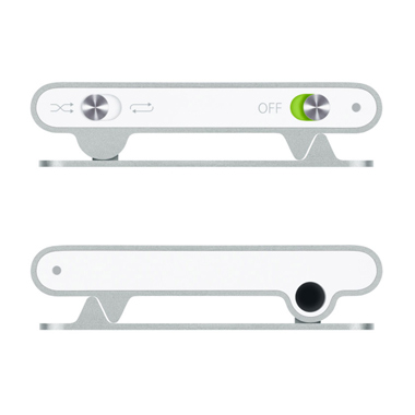 Плеер MP3 Apple iPod Shuffle 1Gb белый