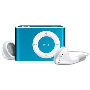 Плеер MP3 Apple iPod Shuffle 1Gb синий