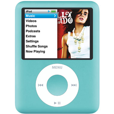Плеер MP3 Apple MB249ZI/A 8Gb синий