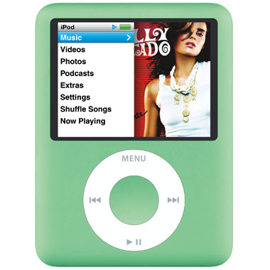 Плеер MP3 Apple MB253ZI/A 8Gb зеленый
