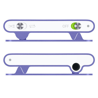 Плеер MP3 Apple MB233ZI/A 1Gb пурпурный