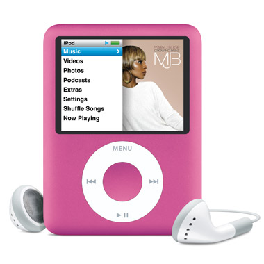 Плеер MP3 Apple MB453ZI/A 8Gb розовый