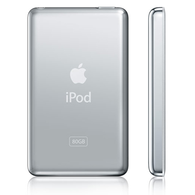 Плеер MP3 Apple MB029ZI/A 80Gb серебристый