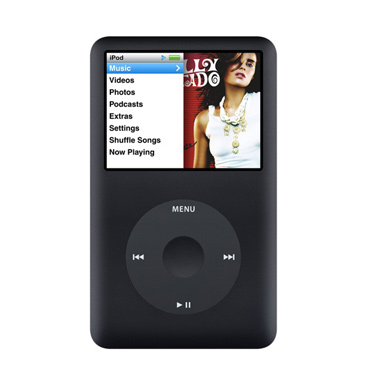 Плеер MP3 Apple MB150ZI/A 160Gb черный