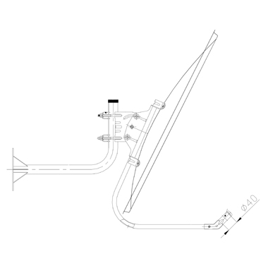 Комплект цифрового ТВ Topfield установка спутн.TV