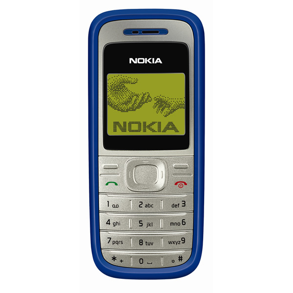 Мобильный телефон Nokia 1200 синий фото
