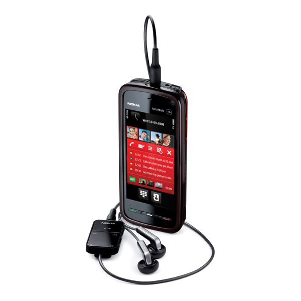 Смартфон Nokia 5800 красный