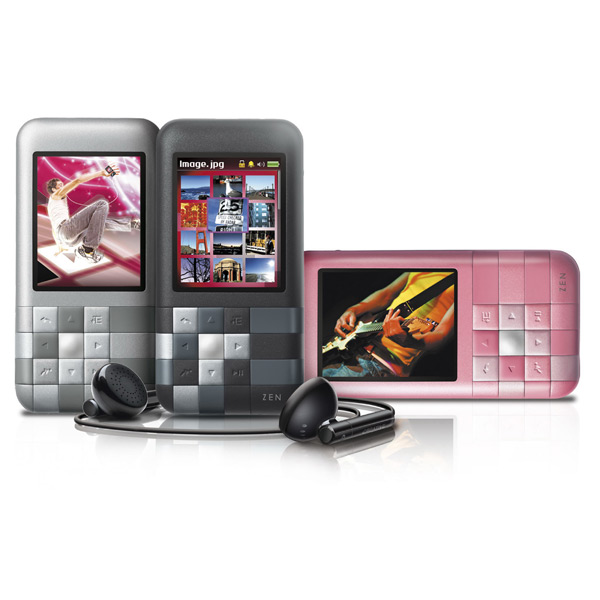 Портативный медиаплеер Creative Mozaic 2Gb черный