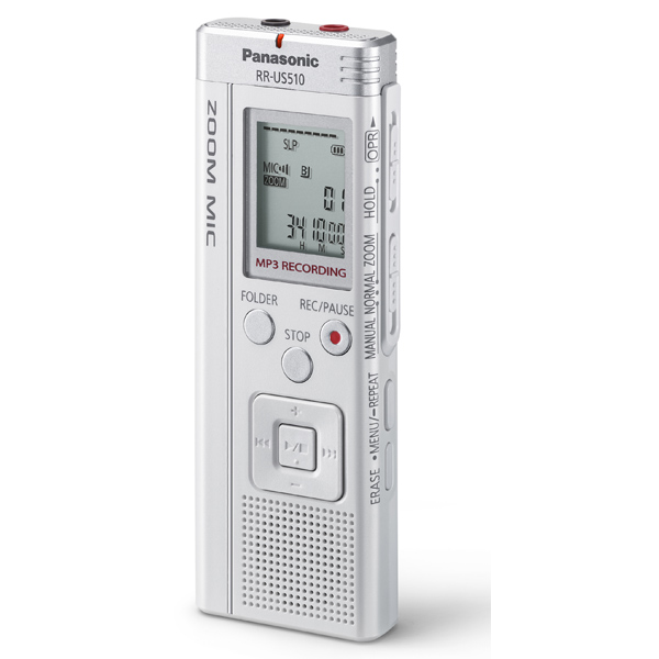 Диктофон цифровой Panasonic RR-US510E-W