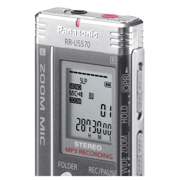 Диктофон цифровой Panasonic RR-US570E-K