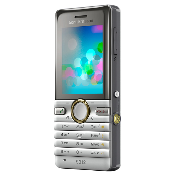 Мобильный телефон Sony Ericsson S312 Honey серебристый