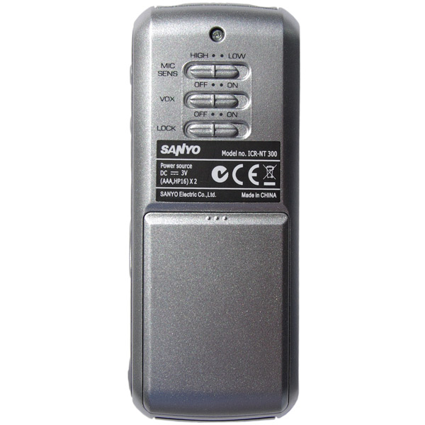 Диктофон цифровой Sanyo ICR-NT300