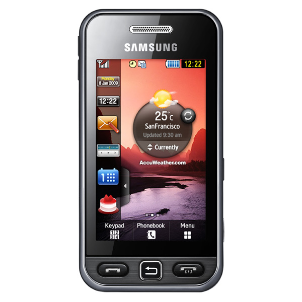 Мобильный телефон Samsung GT-S5230 черный