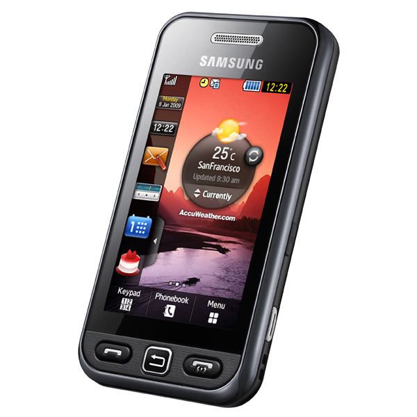 Мобильный телефон Samsung GT-S5230 черный