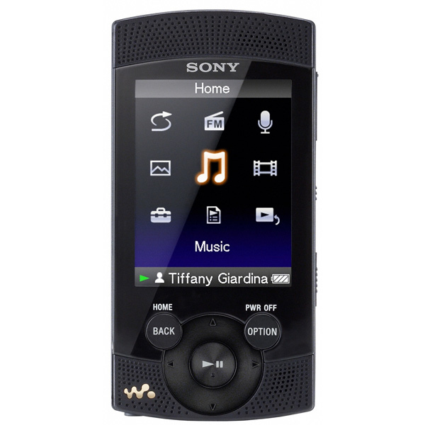 Портативный медиаплеер Sony NWZ-S544 8Gb черный