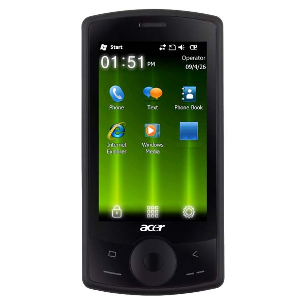 Смартфон Acer beTouch E101 черный