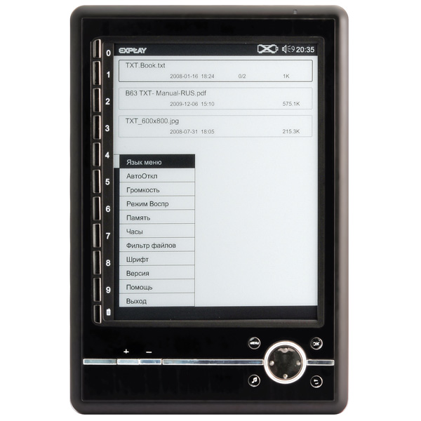 Электронная книга Explay TXT.Book.B63