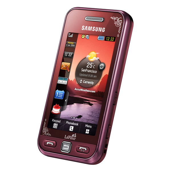 Мобильный телефон Samsung GT-S5230 красный