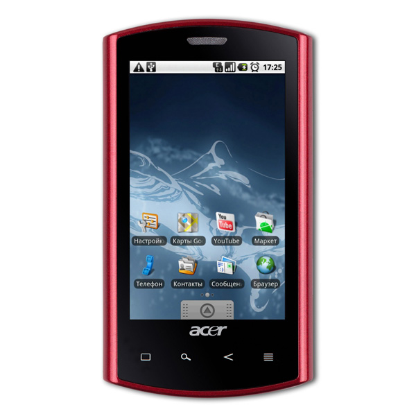 Смартфон Acer Liquid S100 темно-красный фото