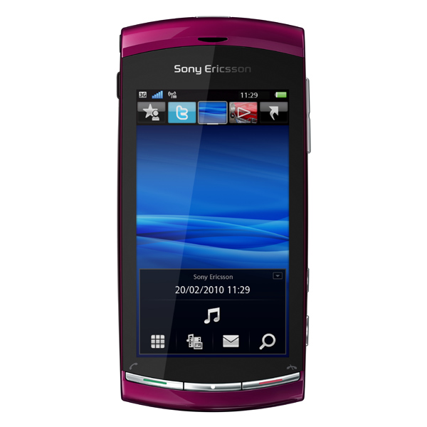 Мобильный телефон Sony Ericsson Vivaz U5i Venus рубиновый