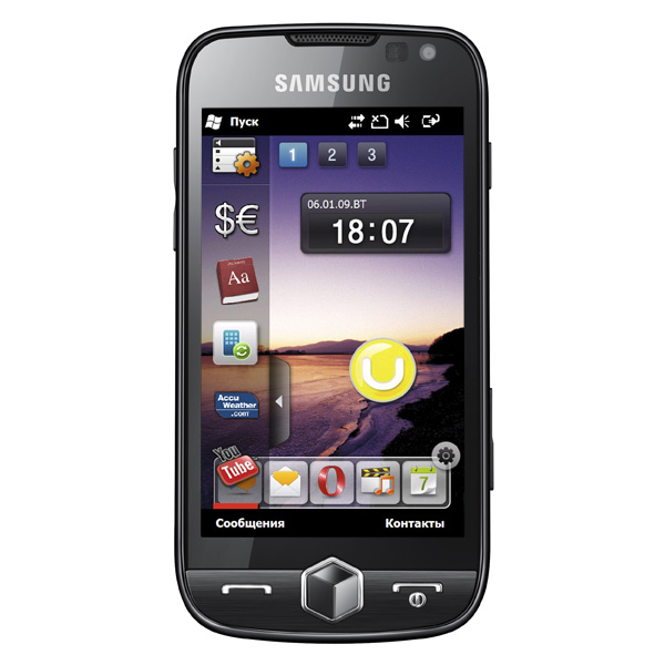 Смартфон Samsung GT-i8000 Rose/Bl фото