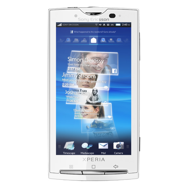 Смартфон Sony Ericsson X10i L_White
