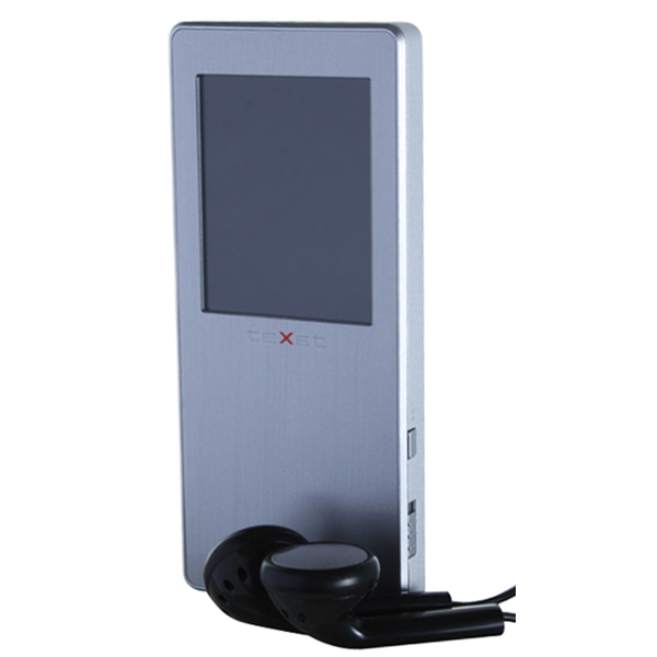 Портативный медиаплеер teXet Т-669 серебристый