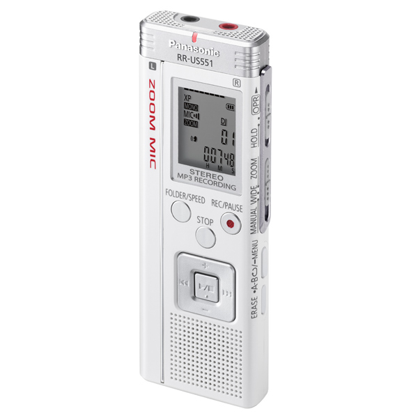 Диктофон цифровой Panasonic RR-US551EE-W