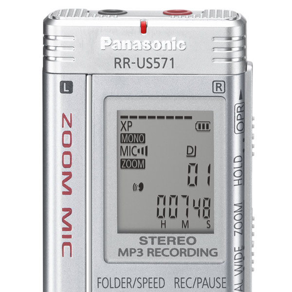 Диктофон цифровой Panasonic RR-US571EE-S