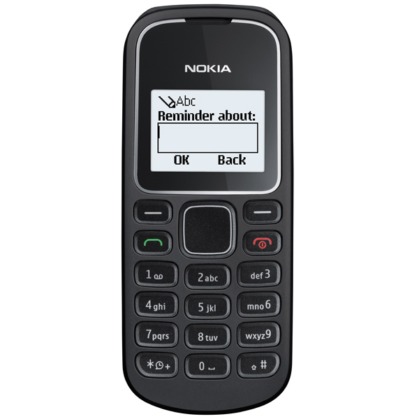 Мобильный телефон Nokia 1280 RM-647 черный фото