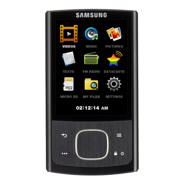 Портативный медиаплеер Samsung YP-R0EB16Gb Bl