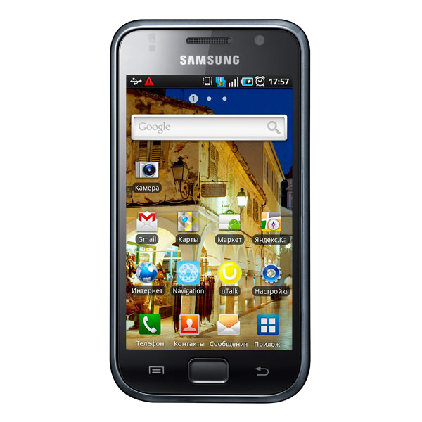 Смартфон Samsung GT-I9000 черный фото