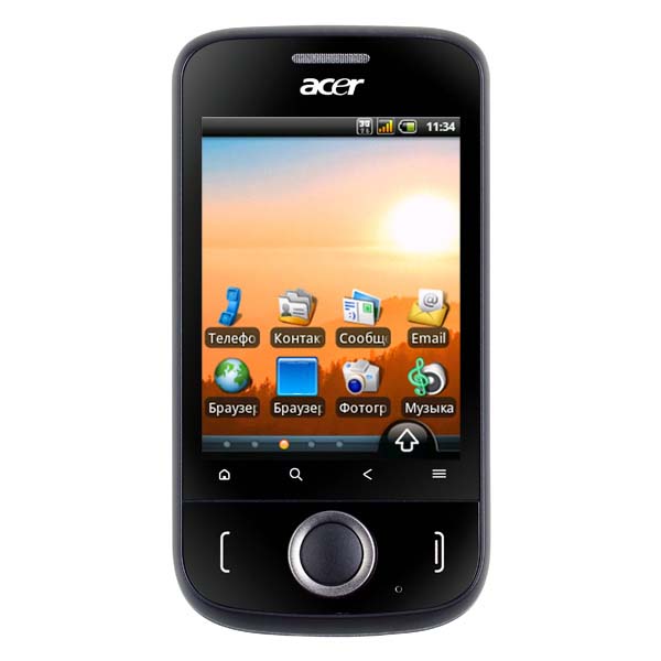 Смартфон Acer beTouch E110 черный