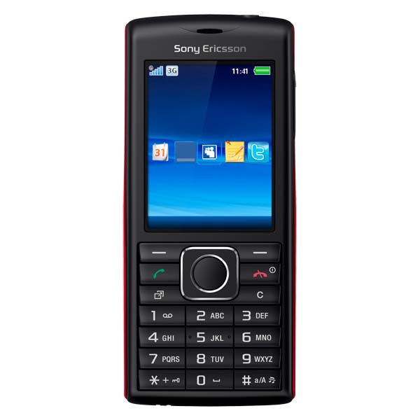 Мобильный телефон Sony Ericsson J108i Black/красный