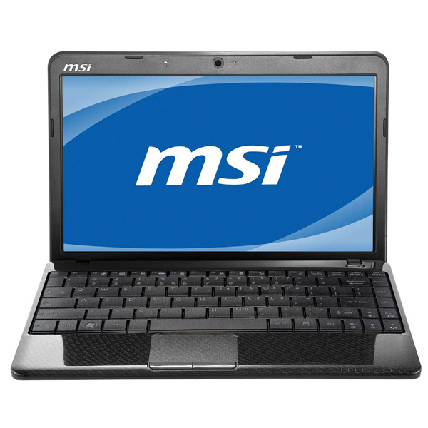Нетбук MSI MSN-U250-040RU черный фото